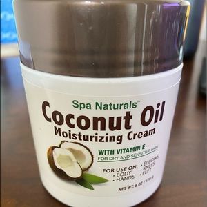 Coconut oil cream